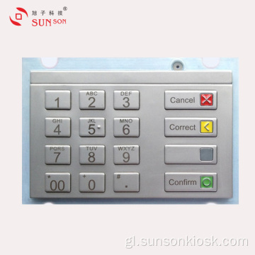 Bloqueo PIN de cifrado de tamaño completo para quiosco de pago